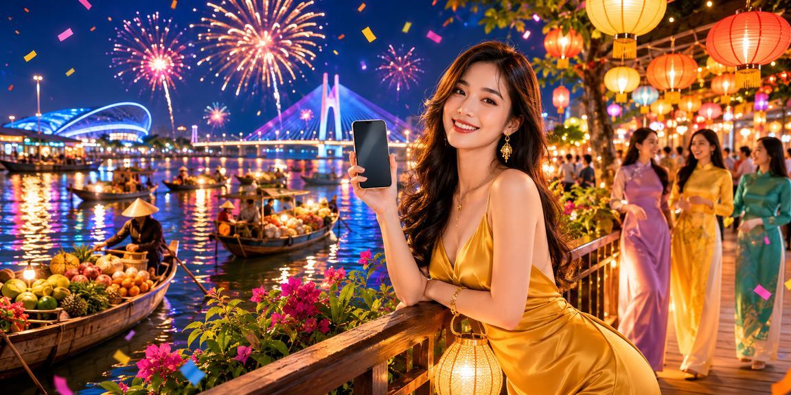 Không khí chơi jackpot sôi động tại chợ đêm Cần Thơ
